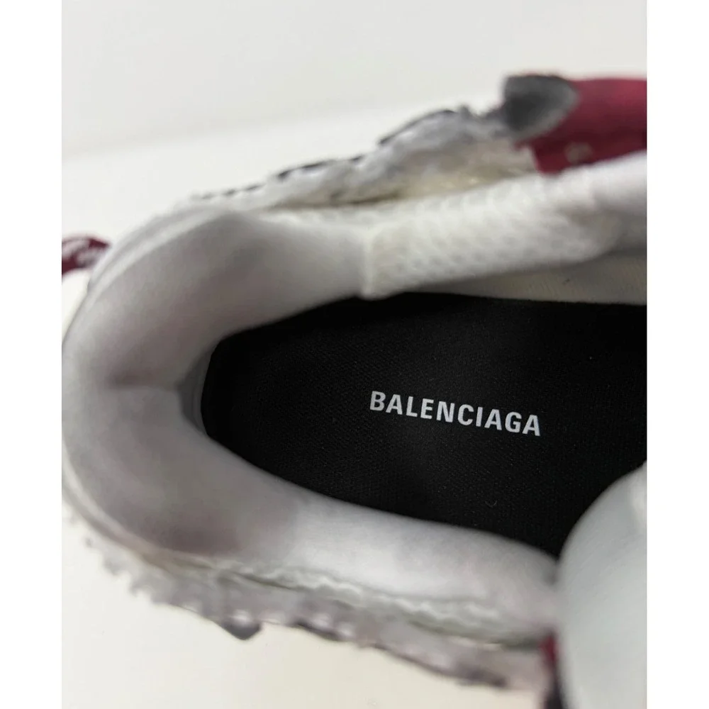 Balenciaga Runner Sneaker Burgandy Size 5 US 35 EU - Picture 8 of 10